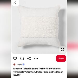 Threshold Textured Accent Pillow - Cream